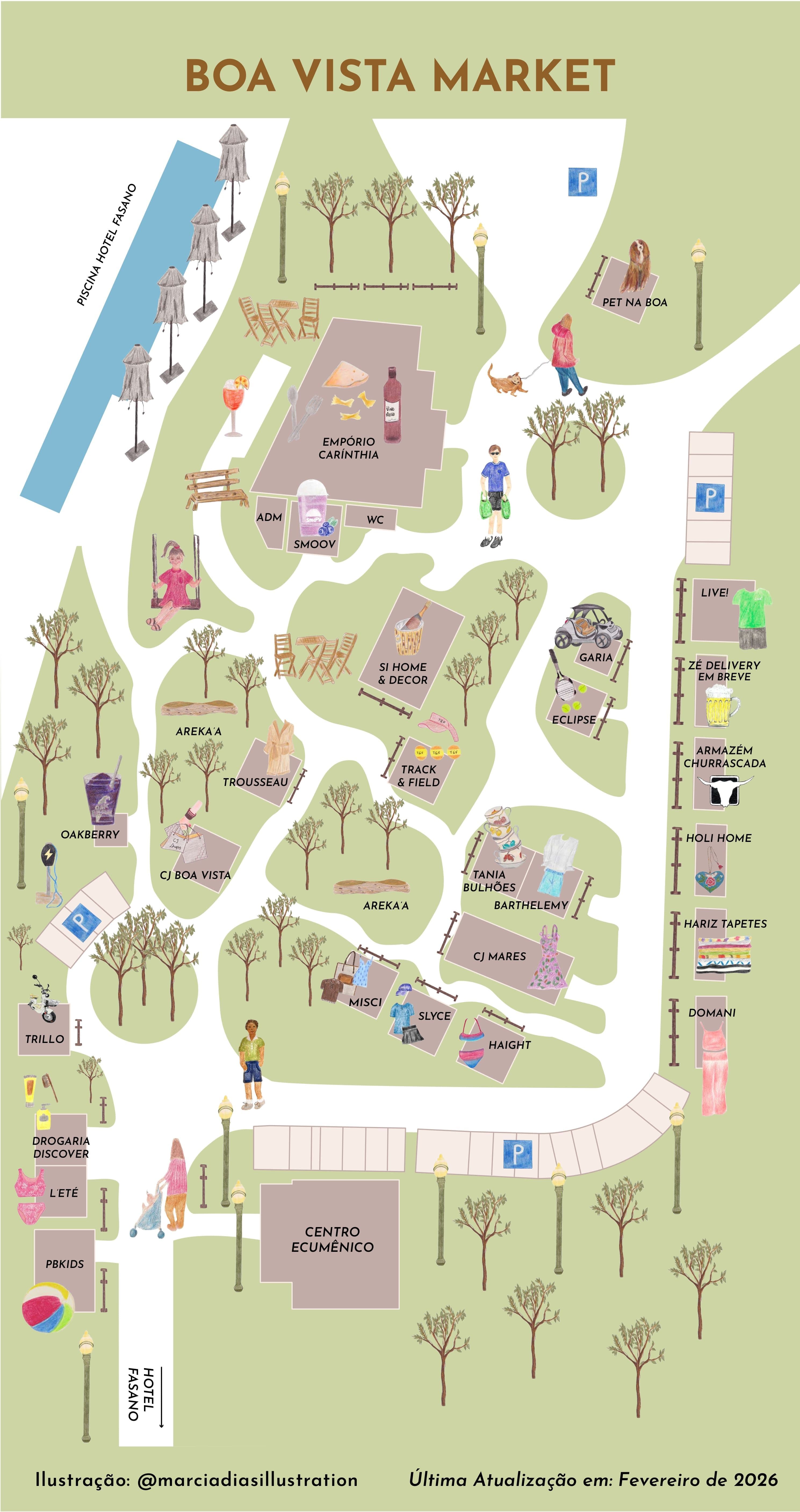 Mapa Fazenda boa vista